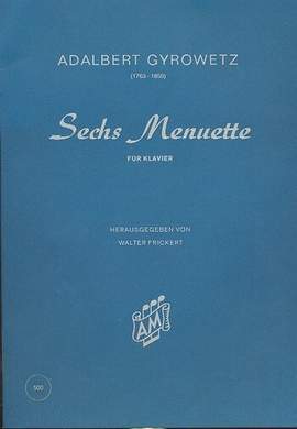 Gyrowetz, A: 6 Menuette