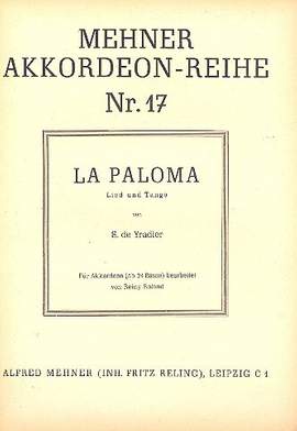 Yradier, S d: La Paloma