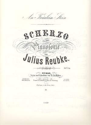 Reubke, J: Scherzo