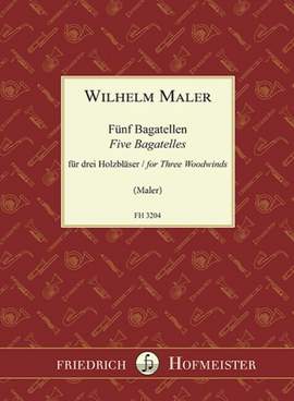 Maler, W: Five Bagatelles op. 7