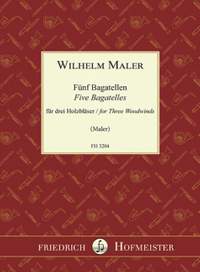 Maler, W: Five Bagatelles op. 7