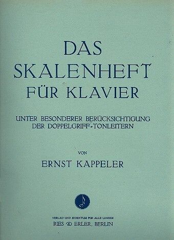 Kappeler, E: Das Skalenheft