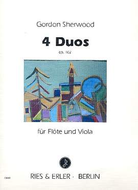 Sherwood, G: 4 Duos op.102 für Flöte und Viola