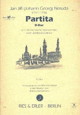 Neruda, J B G: Partita D- Dur für 2 Hörner, Violine,