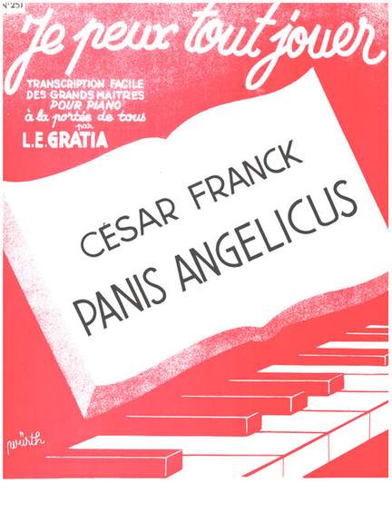 Franck, C: Panis angelicus