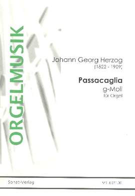 Herzog, J G: Passacaglia g-Moll