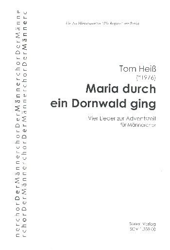 Maria Durch Ein Dornwald Ging