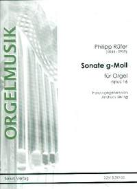 Ruefer, P: Sonate g-Moll op.16