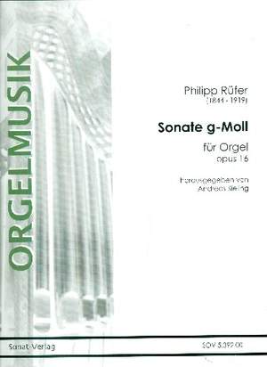 Ruefer, P: Sonate g-Moll op.16