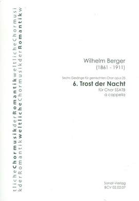 Berger, W: Trost der Nacht op.25,6