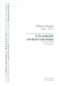 Berger, W: Es schleicht um Busch und Halde op.25,4