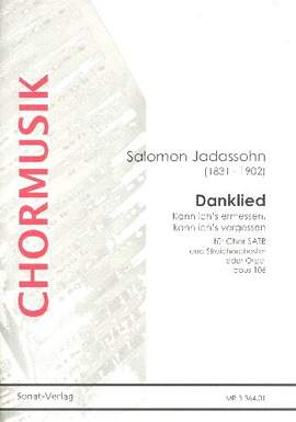 Jadassohn, S: Danklied op.106