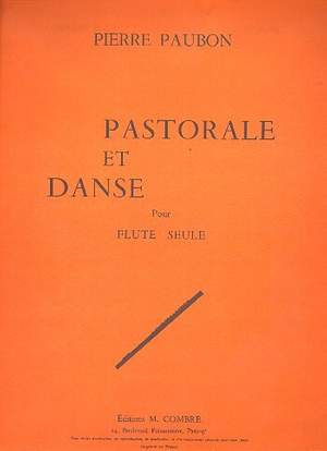 Paubon, P: Pastorale et danse pour flute