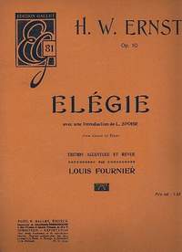 Ernst, H W: Elégie op.10