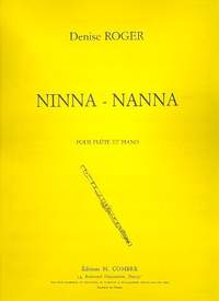 Roger, D: Ninna-Nanna pour flute et piano