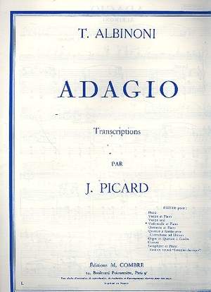 Albinoni, T: Adagio pour violoncelle