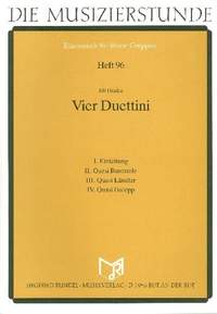 Hudec, J: 4 Duettini