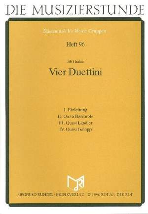 Hudec, J: 4 Duettini