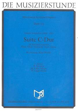 Fux, J J: Suite C-Dur