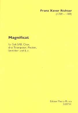 Richter, F X: Magnificat C-Dur