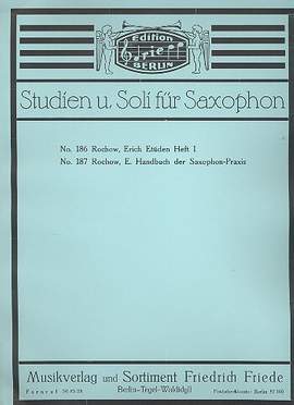 Rochow, E: Etüden Band 1 für Saxophon