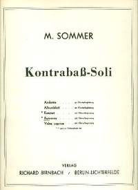 Sommer, M: Romanze für Kontrabaß und
