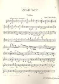 Kahn, R: Quartett op.41