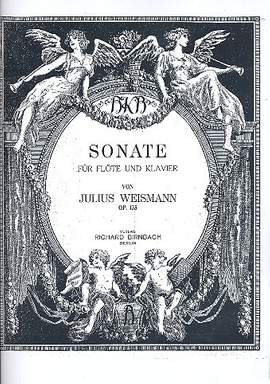 Weismann, J: Sonate op.135 für Flöte und