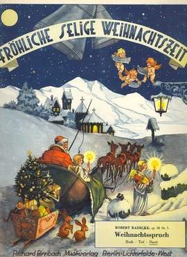 Radecke, R: Weihnachtsspruch op.38,5 Duett