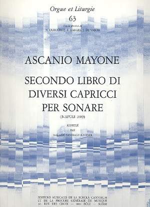 Mayone, A: Secondo libro di diversi capricci per sonare