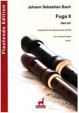 Bach, J S: Fuge Nr.22 aus dem Wohltemperierten Klavier 2 BWV891
