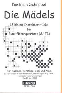 Schnabel, D: Die Mädels für 4 Blockflöten (SATB)