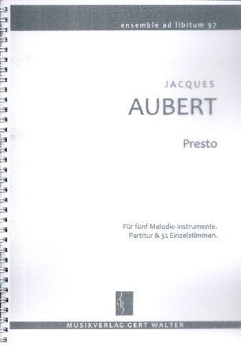 Aubert, J: Presto