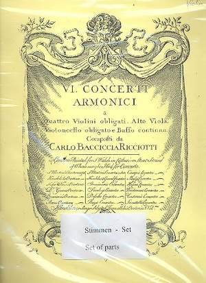 Wassenaer, U W v: 6 Concerti armonici