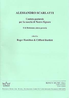 Scarlatti, A: Cantata pastorale per la nascita di nostro signore