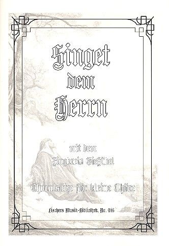 Singet dem Herrn
