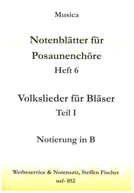 Notenblättter für Posaunenchöre Band 6