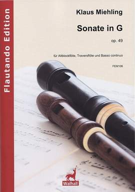 Miehling, K: Sonate in G Op. 49
