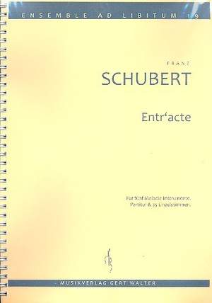 Schubert, F: Entr'acte op.94,3 für flexibles Ensemble