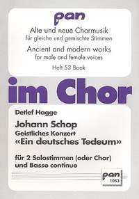 Schop, J: Ein deutsches Tedeum