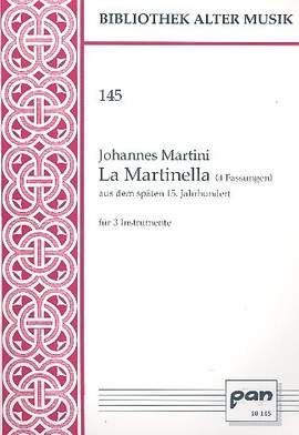 Martini, J: La martinella (4 Fassungen) aus dem