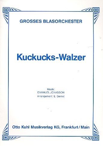 Jonasson, E: Kuckuckswalzer