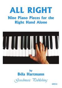 Hartmann, B: All right - 9 Piano Pieces