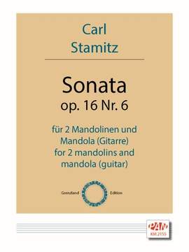 Stamitz, C P: Sonata op.16 Nr.6