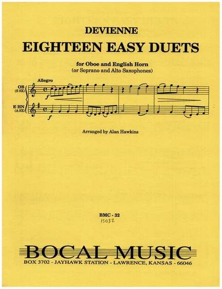Devienne, F: 18 Easy Duets