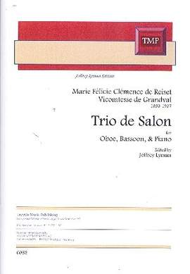 Grandval, M F C d: Trio de salon