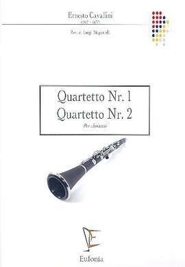 Cavallini, E: 2 Quartette für 4 Klarinetten