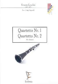 Cavallini, E: 2 Quartette für 4 Klarinetten