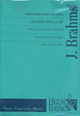 Brahms, J: Variationen über ein Thema von Josef Haydn op.56b