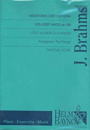 Brahms, J: Variationen über ein Thema von Josef Haydn op.56b